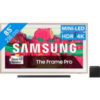 Samsung 85" The Frame Pro LS03FW (2025) + Samsung HW-S800D Zwart (2024)