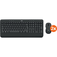 Logitech MK545 Draadloze Toetsenbord en Muis QWERTY 2-Pack